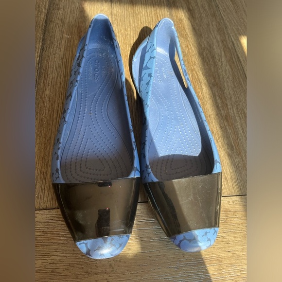 Crocs blue flats - Picture 1 of 4